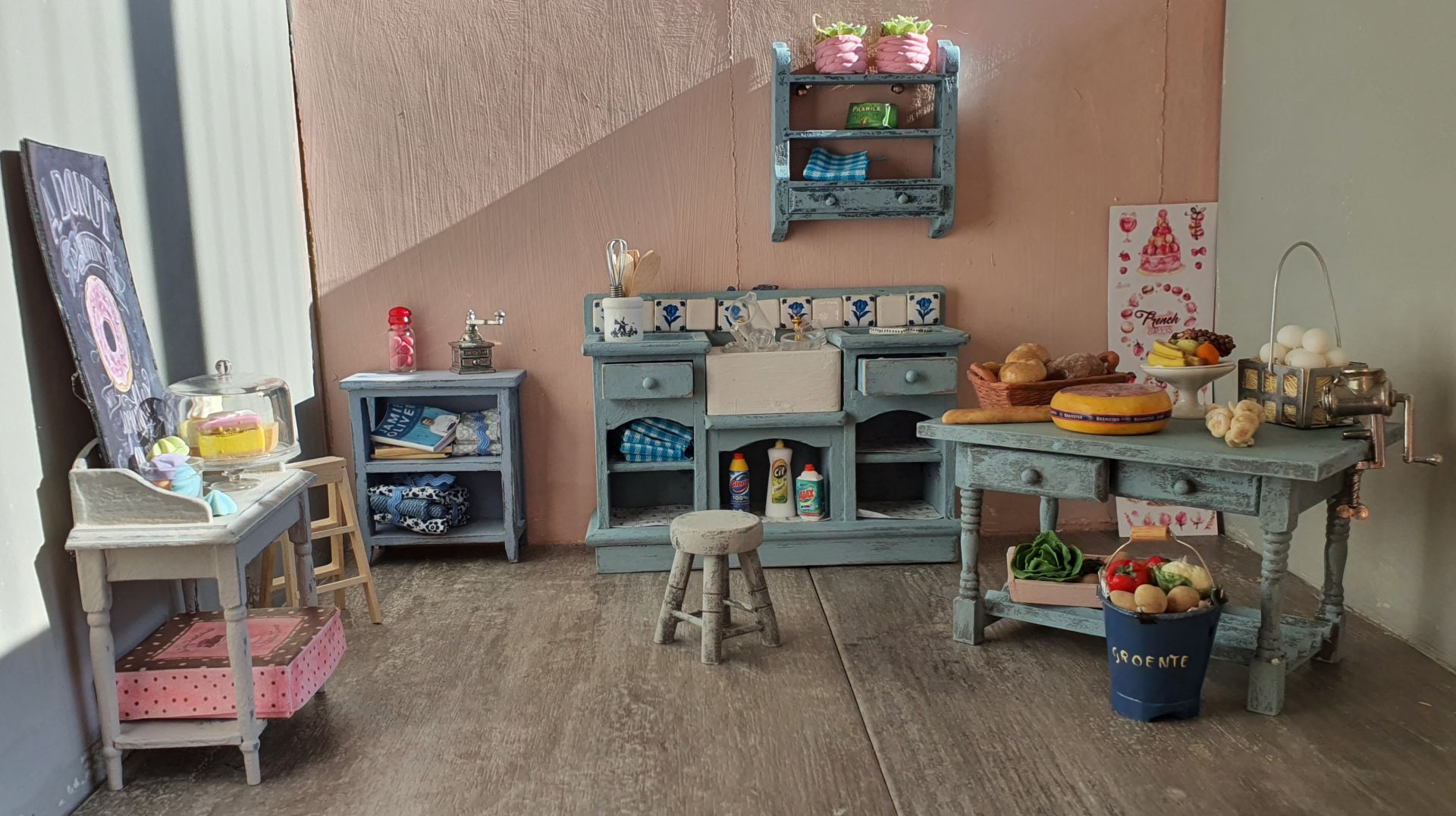Keukentje miniatuur
