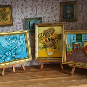 Van Gogh op ezel