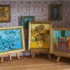 Schilderij Vincent van Gogh Zelfportret - Afbeelding 6