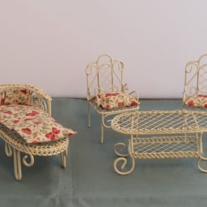 Tuinset poppenhuis