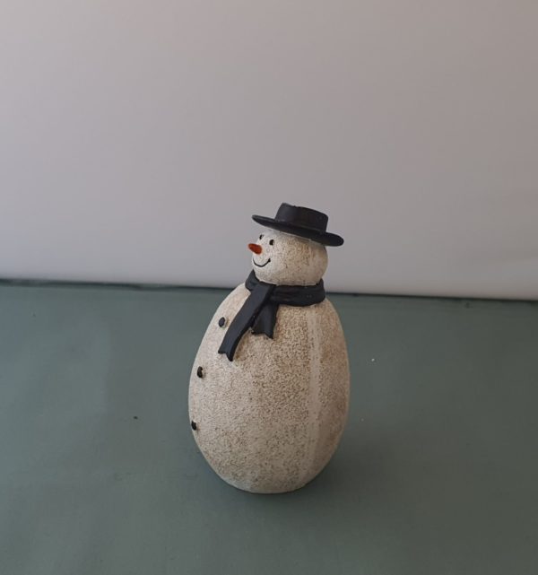 sneeuwpop poppenhuis opzij