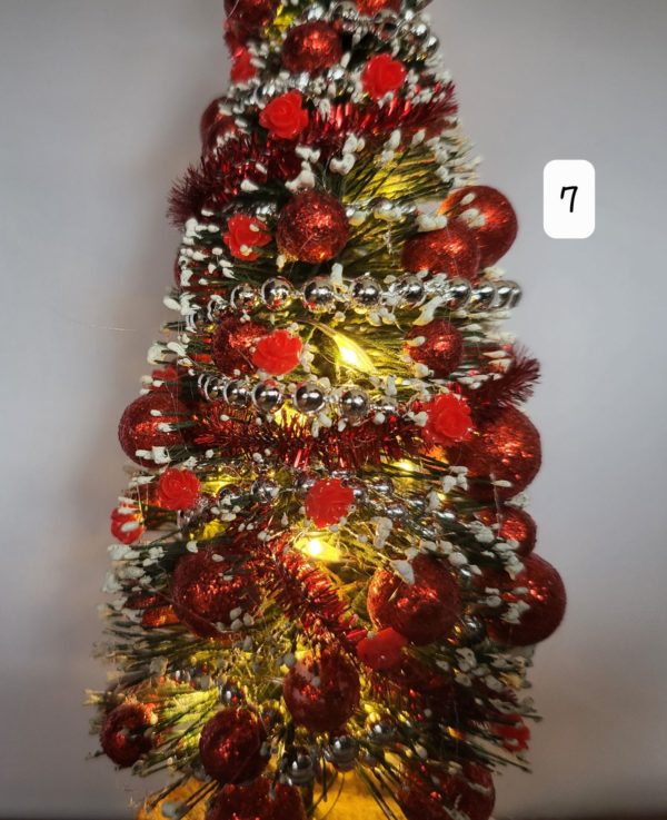 kerstboom poppenhuis compleet ballen